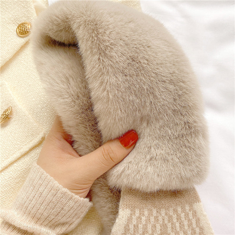 Warm Plush Scarf
