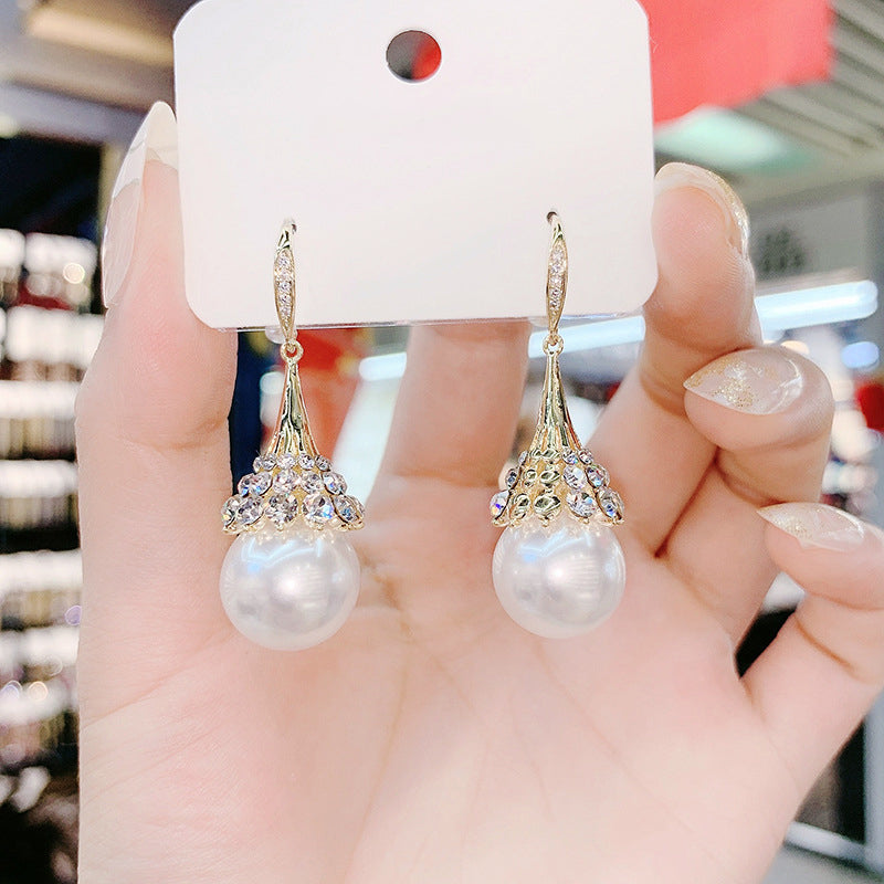 Fashion Opal Pearl Earrings