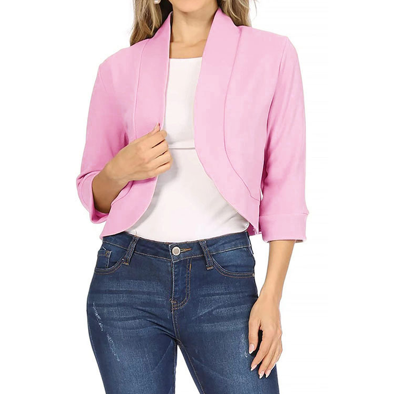 Solid Color Short Small Suit