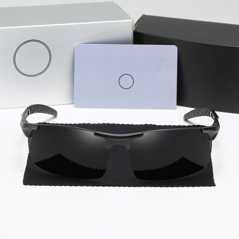 Men's Photochromic Sunglasses with Anti-glare Polarized Lens