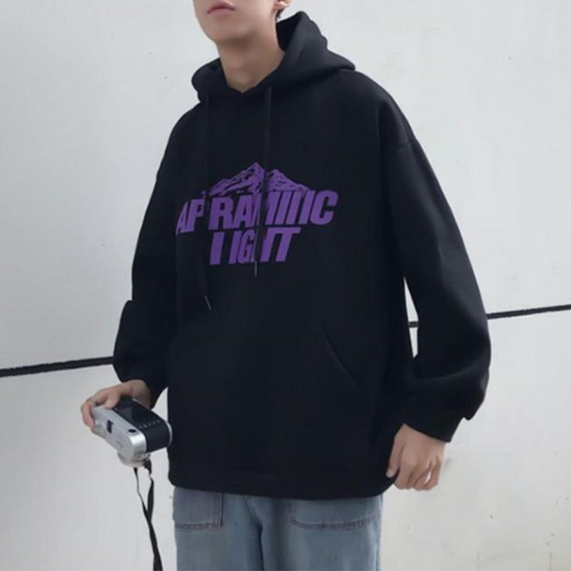 Man's Spring Autumn Loose Hoodie