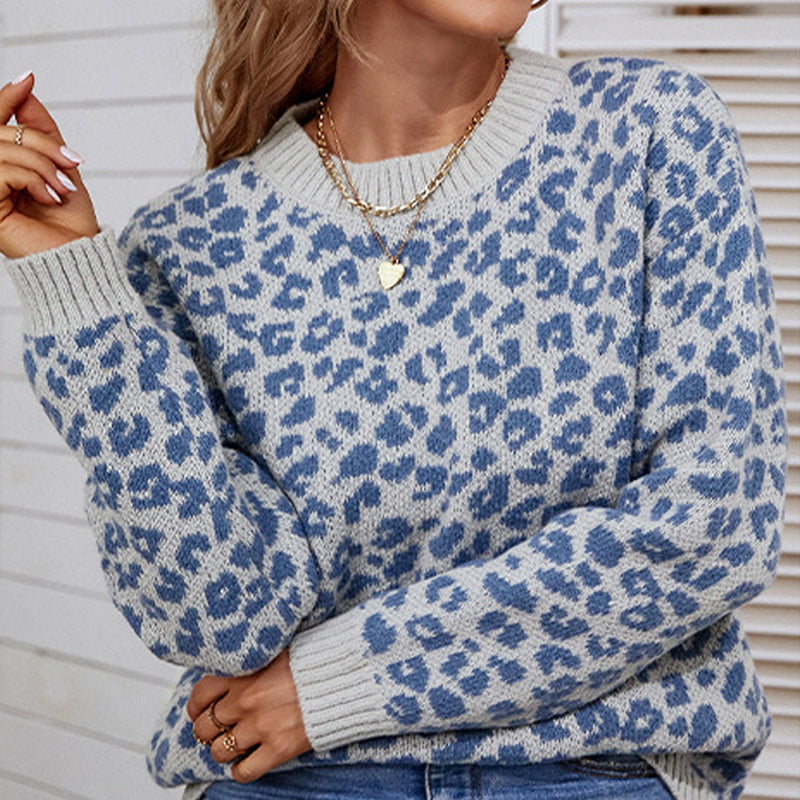 Pullover Leopard Sweater
