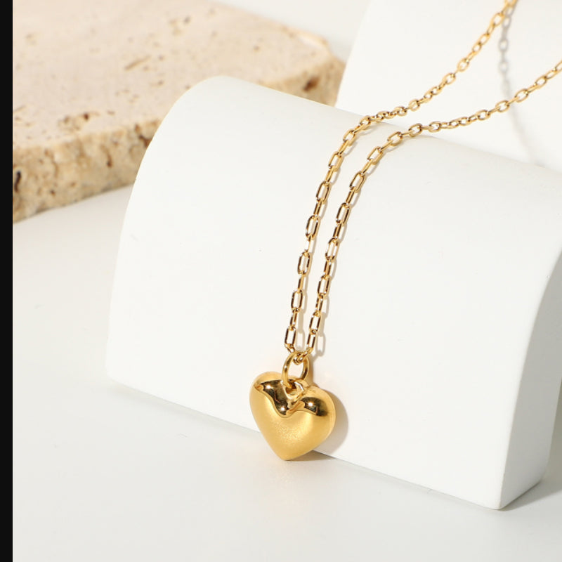 Gold Heart Necklace