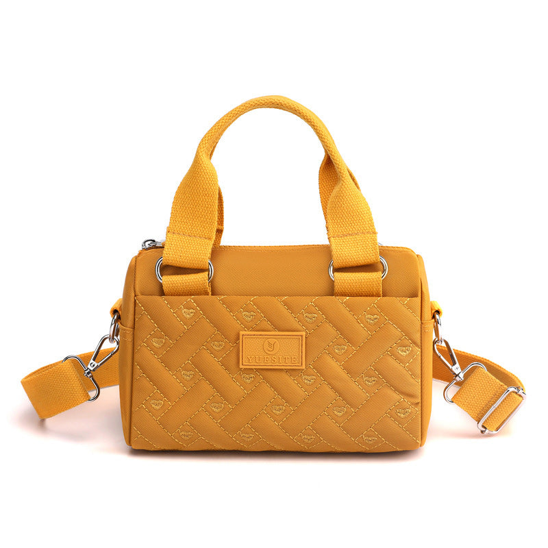 Embossed Canvas Bag