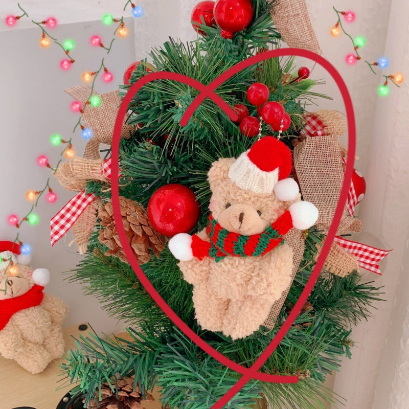 Scarf Bear Ornament