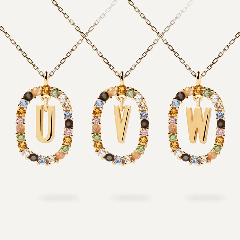 Niche Alphabet Necklaces