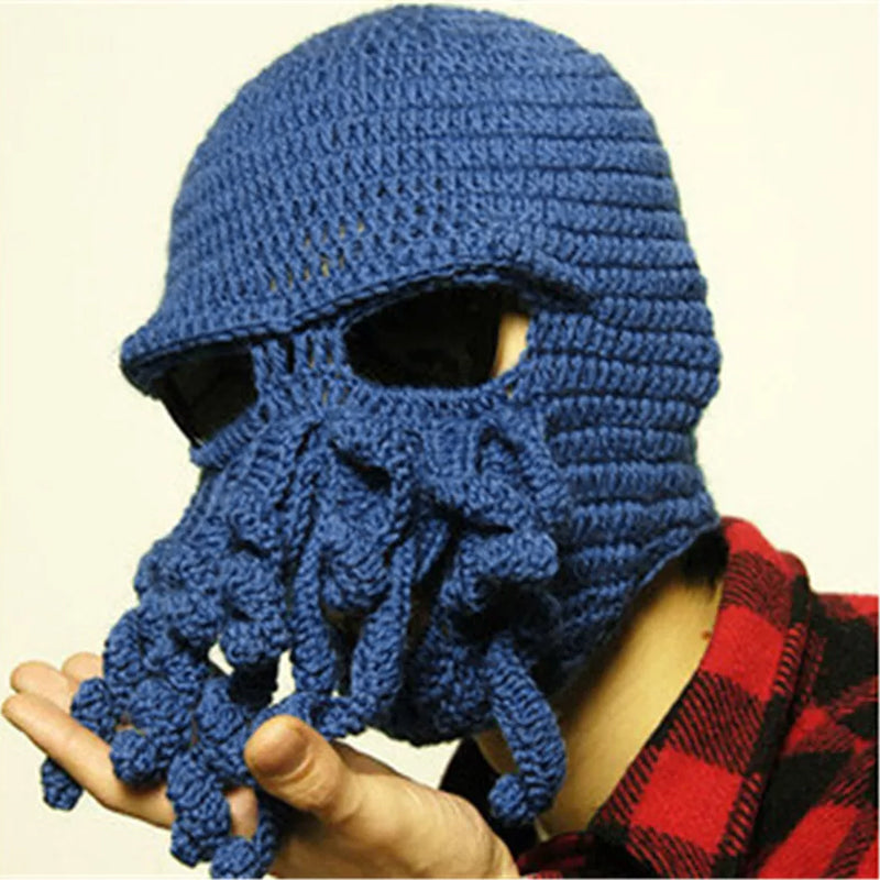 Handmade Woolen Octopus Hat