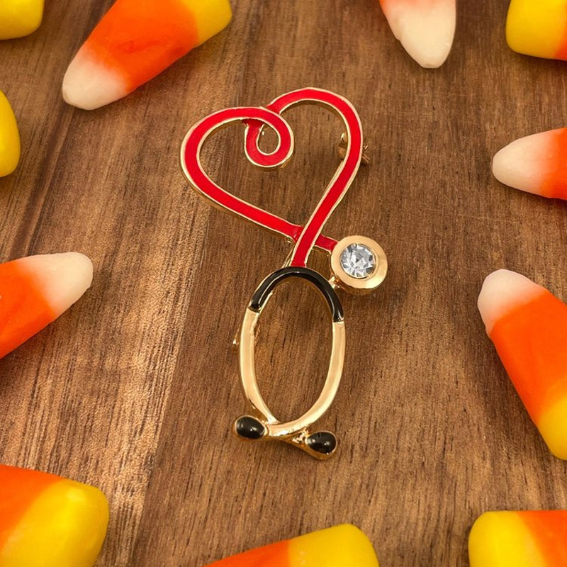 Stethoscope Pin