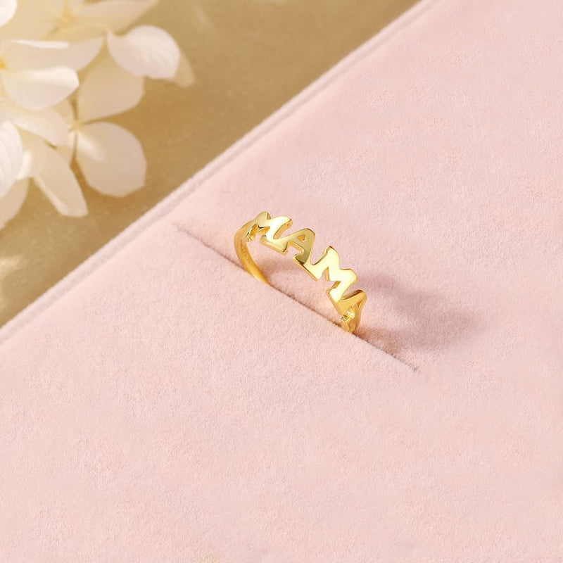 Sterling Silver Mothers Ring