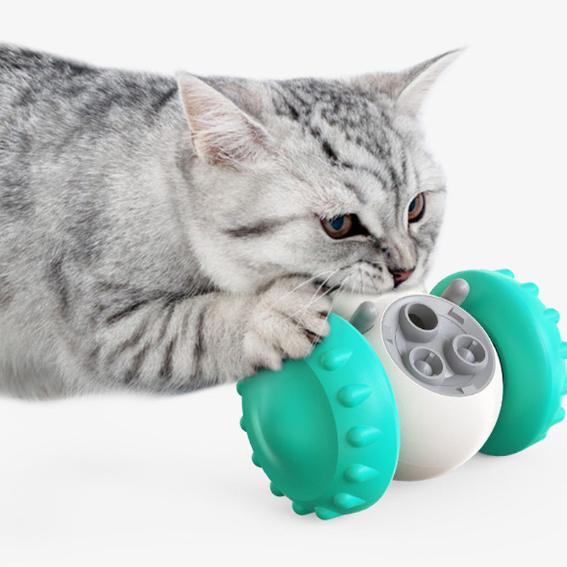 Pet Supplies Balance Bike Toy Leak Feeder