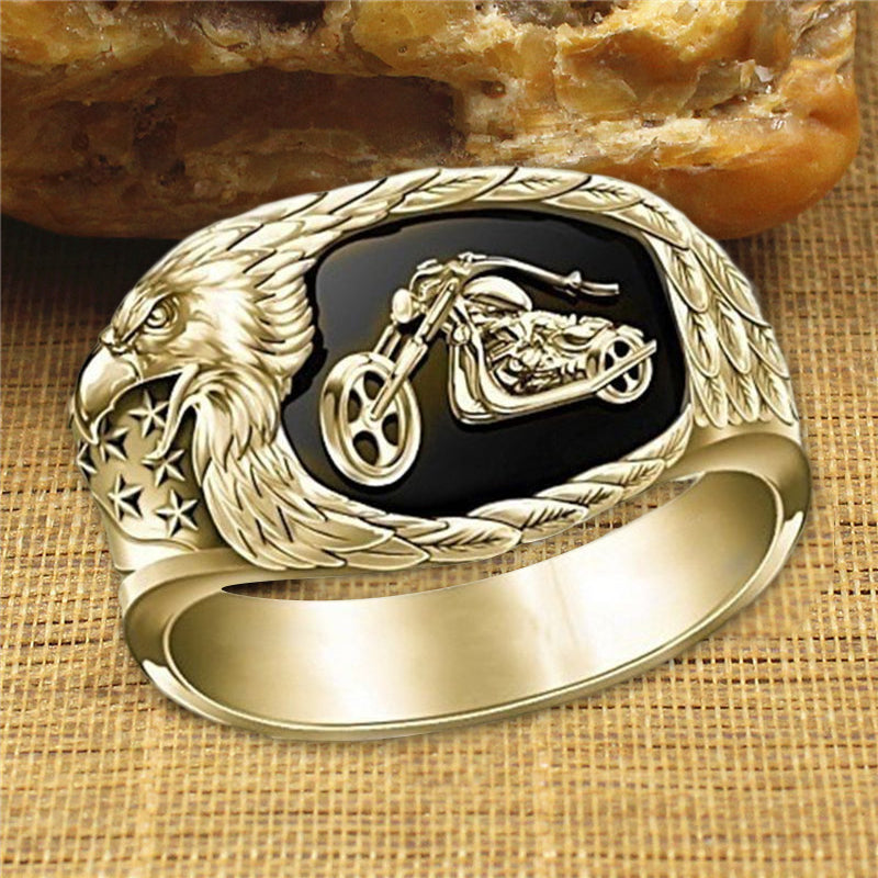 Men's Motorcycle Ring