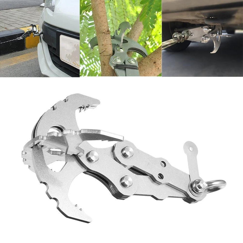 🪝Stainless Steel Survival Folding Grappling Gravity Hook🪝