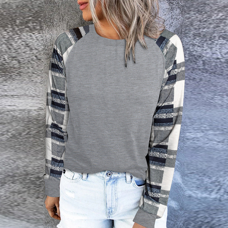 Casual Loose Crew Neck Long Sleeves