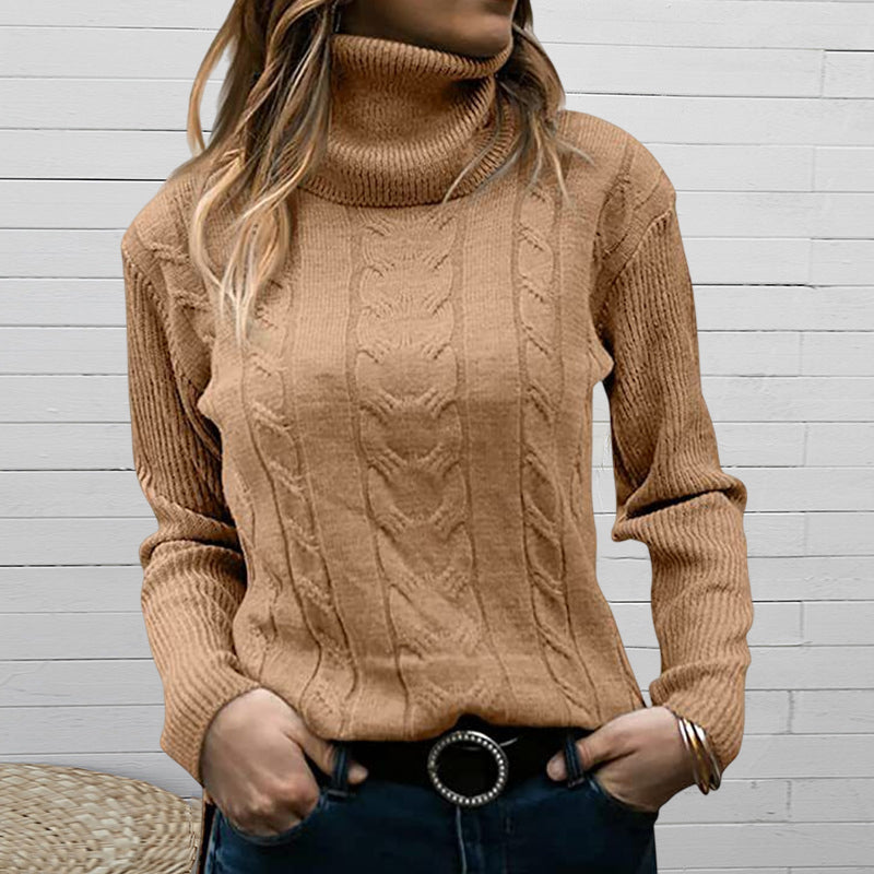 Knitted Vintage Cable Sweater