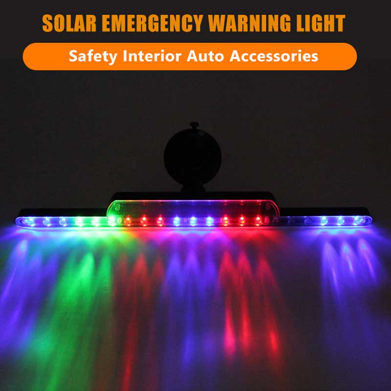 Car Solar Suction Cup Warning light