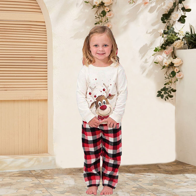 Elk Print Parent-child Outfit