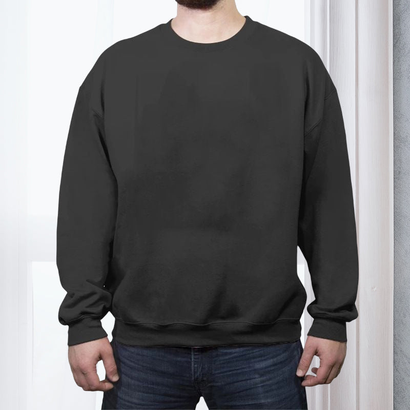 Casual Loose Solid Color Fleece Pullover