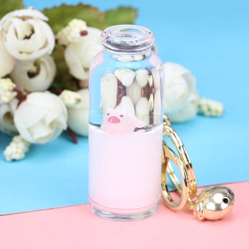 Floating Milk Pig Pendant