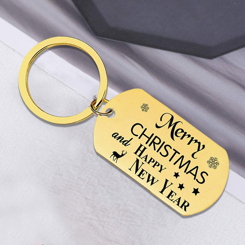 Christmas Army Keychain