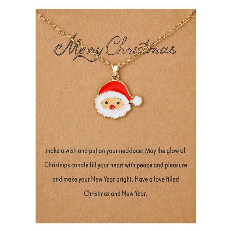 Christmas Ornament Necklaces
