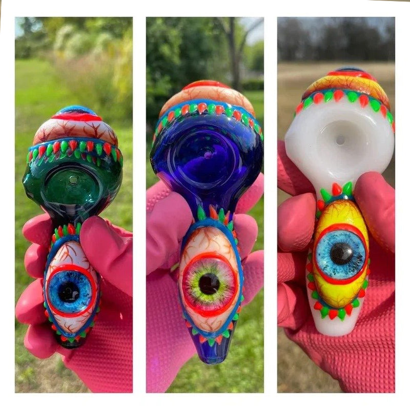 Tobacco Pipe of Eyeball Shape