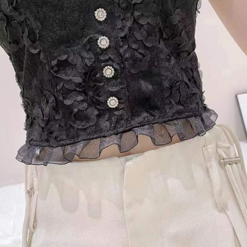 Women Lace Inner Vest