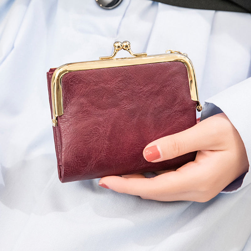 Women's Short Square Mini Wallet