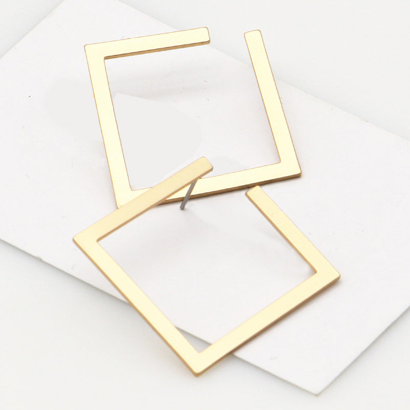 SQUARE HOOP EARRINGS
