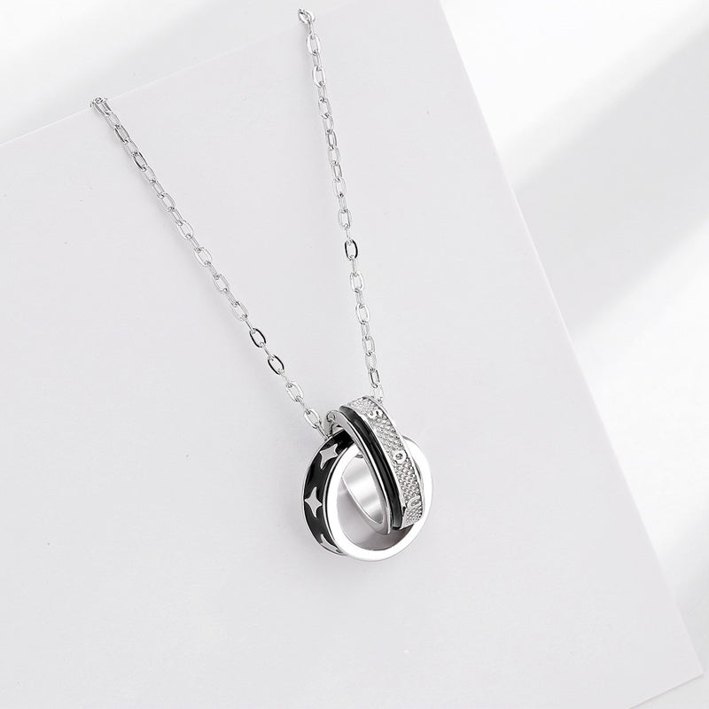 Interlocking Round Necklace