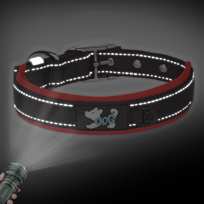 Nylon Reflective Dog Collar