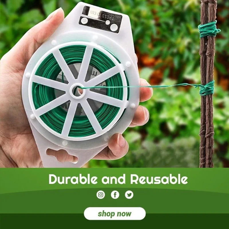 Garden Twist Ties Wire With Shear