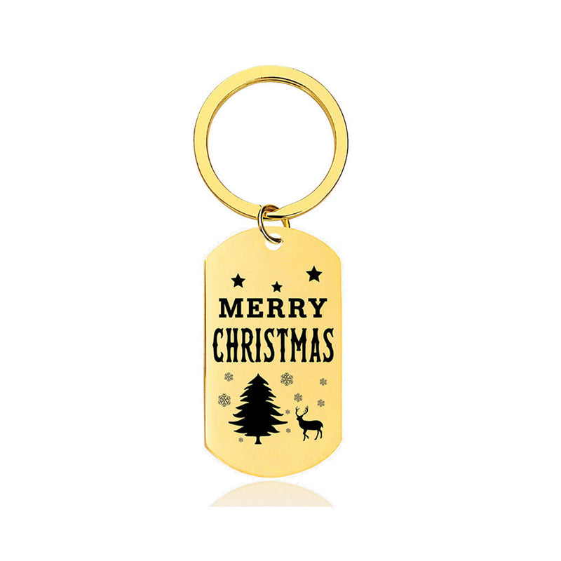 Christmas Army Keychain