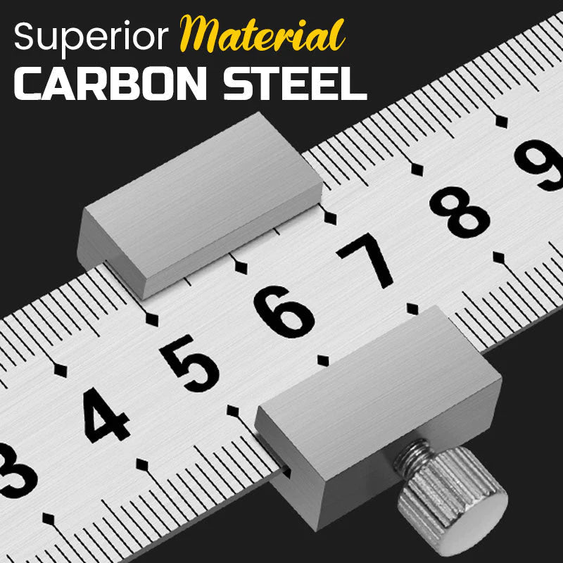 Precise Marking Locator Ruler Limiter with Lock