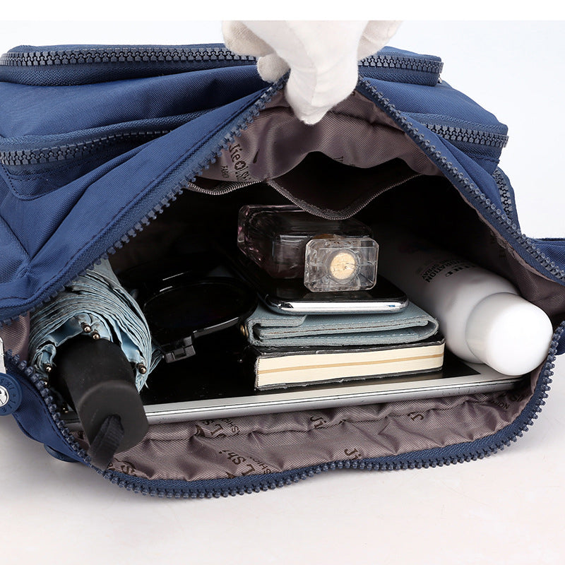 Waterproof Nylon Crossbody Shoulder Bag