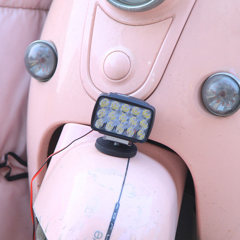 External LED Headlights with 15 Lamp Beads