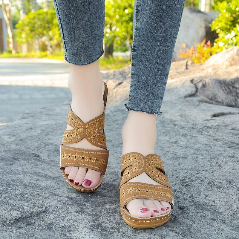 Premium Thick Platform Large Size Slipper Sandals