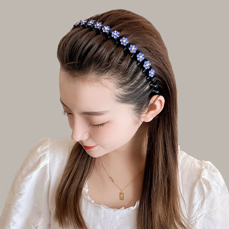 Crystal Flower Headband