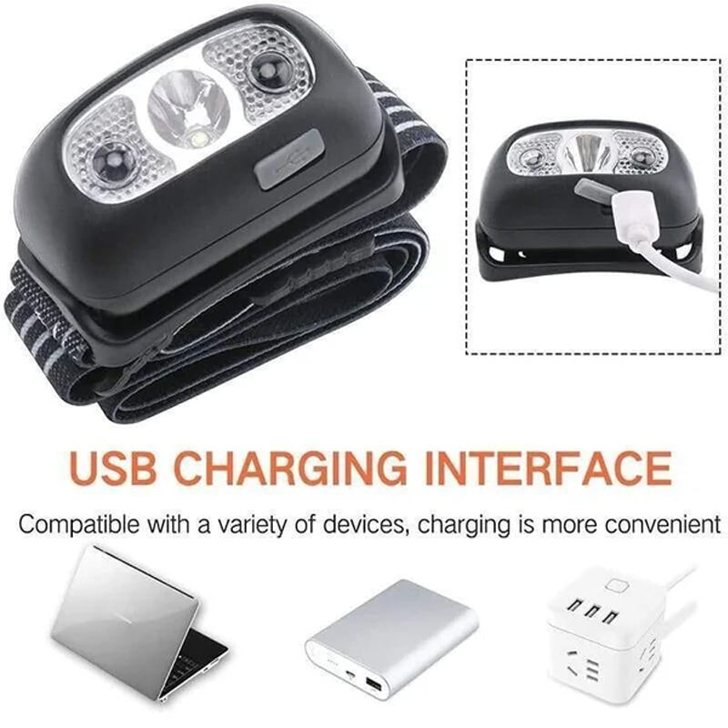 Charging Induction Adventure Emergency Headlights
