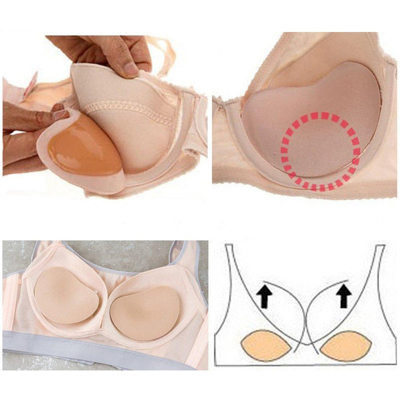 Bra push-up pads, breast augmentation for bikini & swimsuit