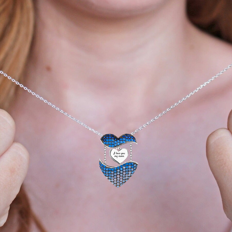 Womens Heart Necklace