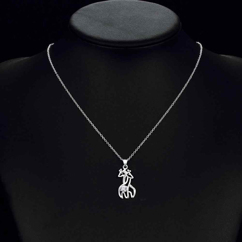 Giraffe Pendant Necklace