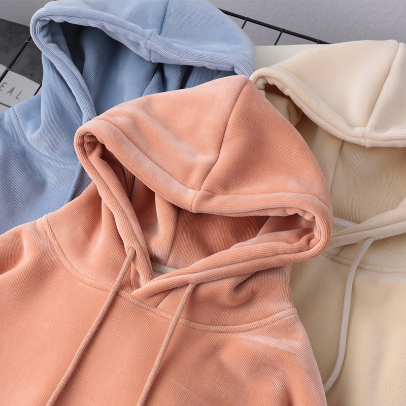 Soft Fleece Hooded Sweatshirt