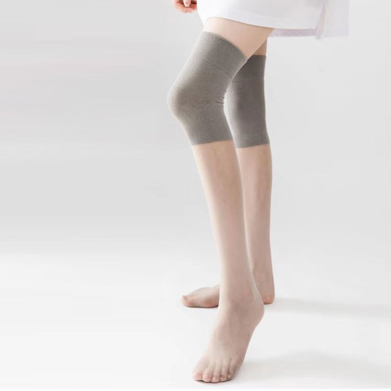 Anti-hook Silk Ultra-thin Stockings With Knee Pads