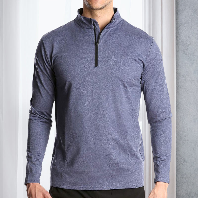 Men's Long Sleeve Quick Dry Sports T-Shirt