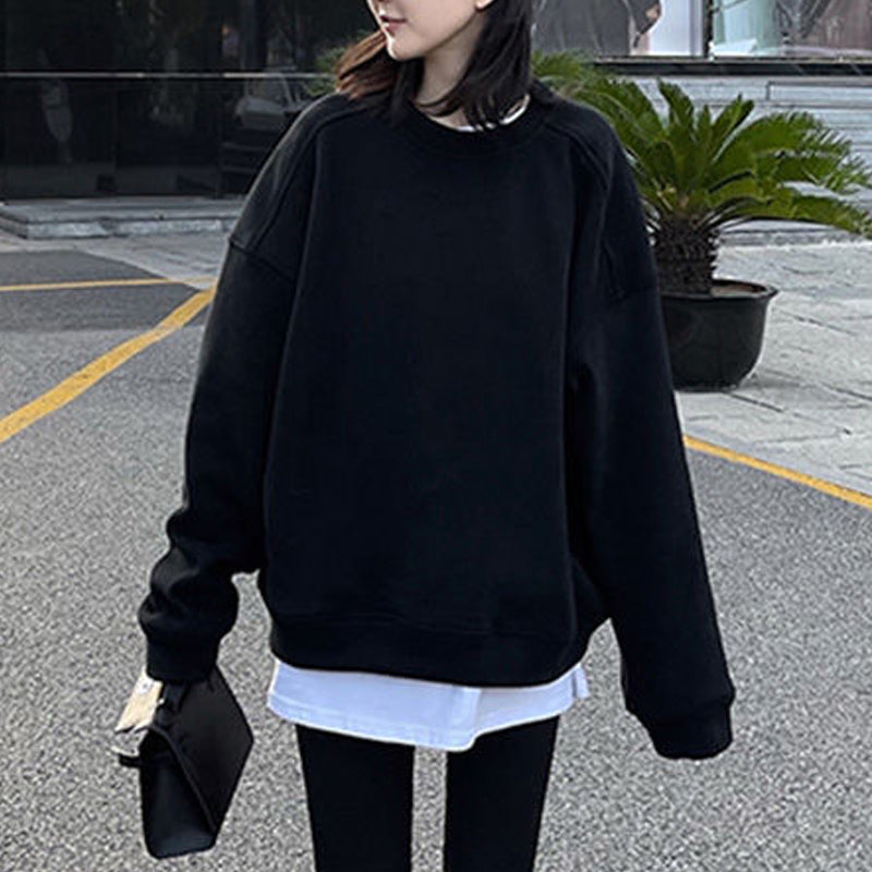 Fleece Padded Sweatshirt