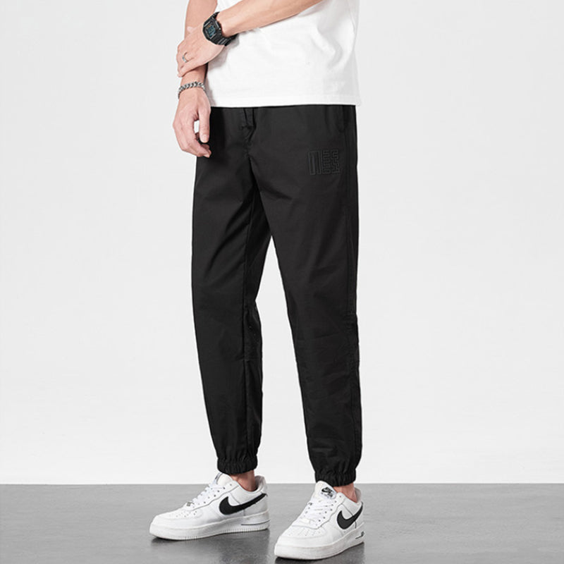 Summer Loose Ice Silk Sweatpants