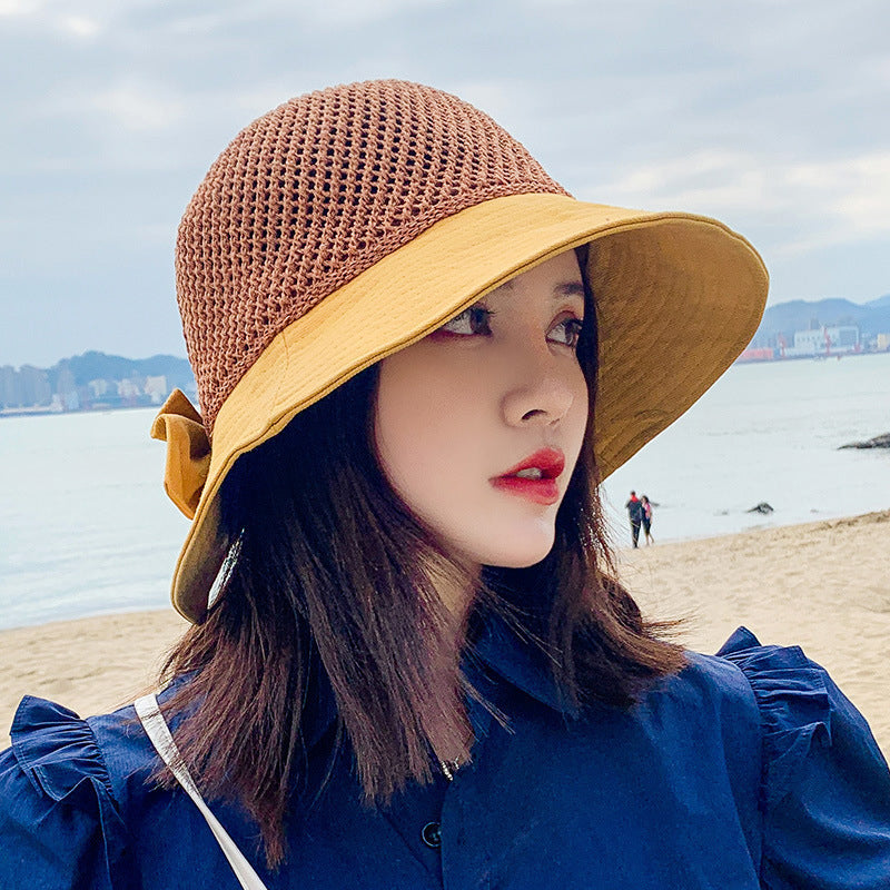 Summer Foldable Mesh Sun Protection Fisherman‘s Hat