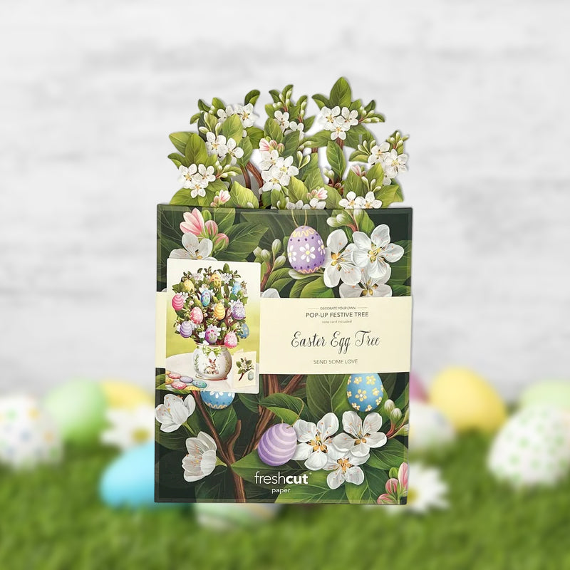 2024 New Easter egg tree Card