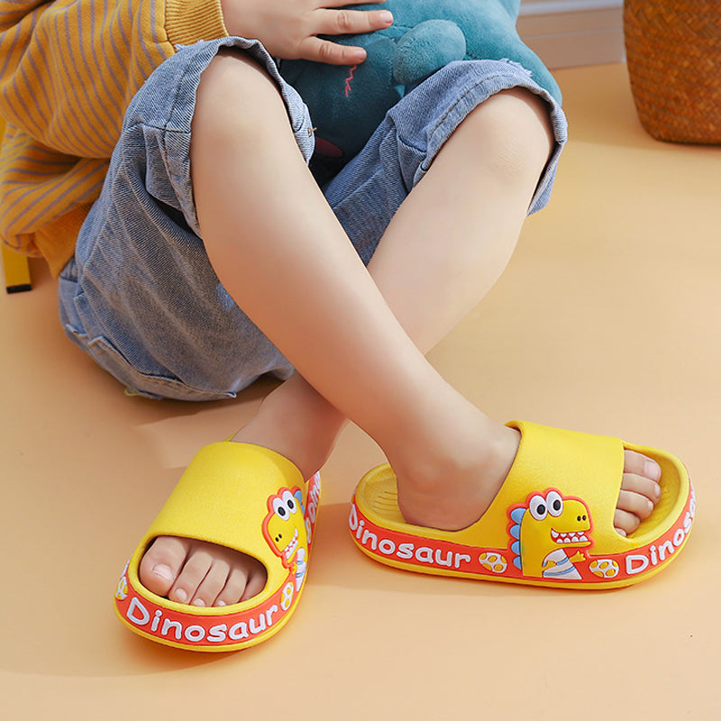 Dinosaur Soft Bottom Non-slip Children's Slippers