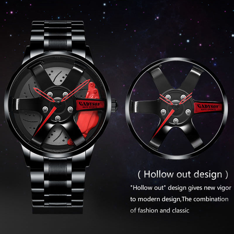 Car Wheel Hub Watch
